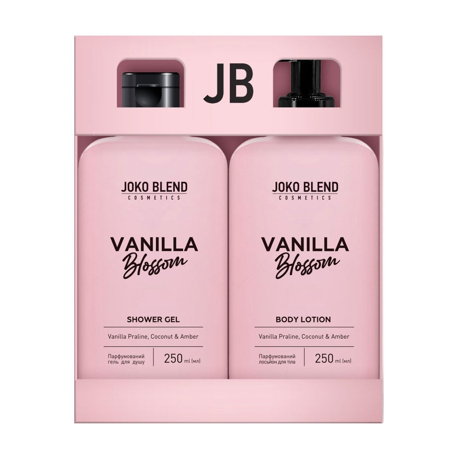 Уцінка! Набір для догляду за тілом Joko Blend Vanilla Blossom (гель для душу, 250 мл + лосьйон для тіла, 250 мл)